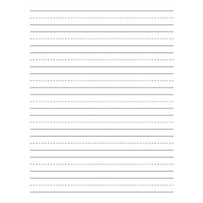 Premium 10mm Handwriting Paper