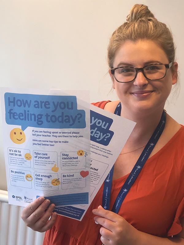 EPSL Educational Printing links up with Lancashire Mind ahead of new term