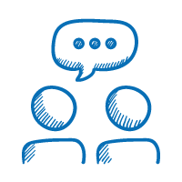 on our social platforms